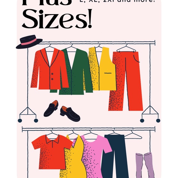 Colorful Plus Size Clothing Collection - Picture 1 of 1